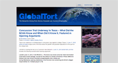 Desktop Screenshot of globaltort.com